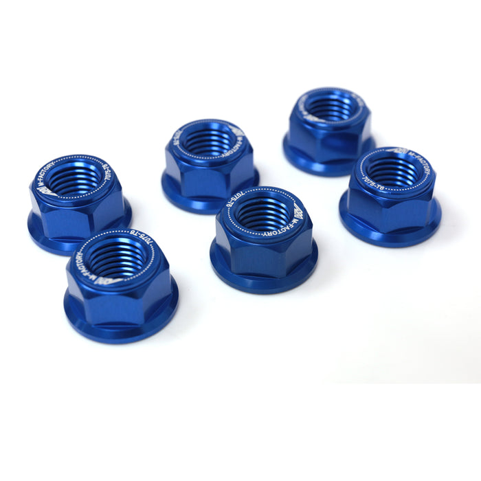 Fits Aprilia Caponord 1200 Dorosduro 750 1200 Billet M10 Rear Sprocket Nuts - MC Motoparts