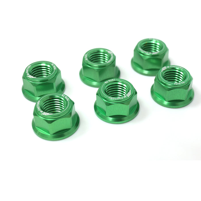 Fits Aprilia Caponord 1200 Dorosduro 750 1200 Billet M10 Rear Sprocket Nuts - MC Motoparts