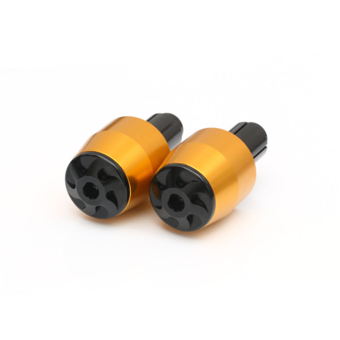 CNC aluminum bar ends for Aprilia Dorsoduro 750, Shiver 900, and Dorsoduro 900 motorcycle handlebar accessories by MC Motoparts
