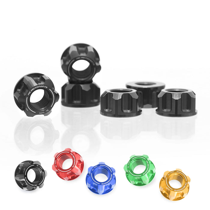 Fits Ducati Multistrada V4 1200 950 Billet M10 Rear Sprocket Nuts - MC Motoparts
