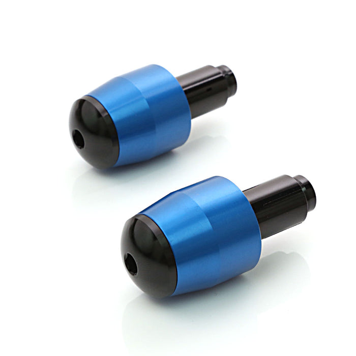 MC Motoparts CNC bar ends for Honda CB 650F, 300R, 1100, 1000R motorcycle handlebars, featuring black and silver finish.