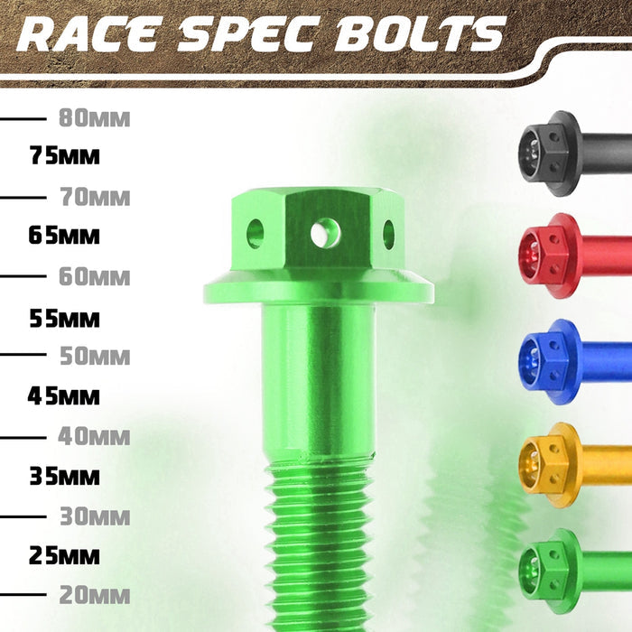 All color of Honda CB500F 2013-2019 CNC Crankcase Cover Bolt Kit