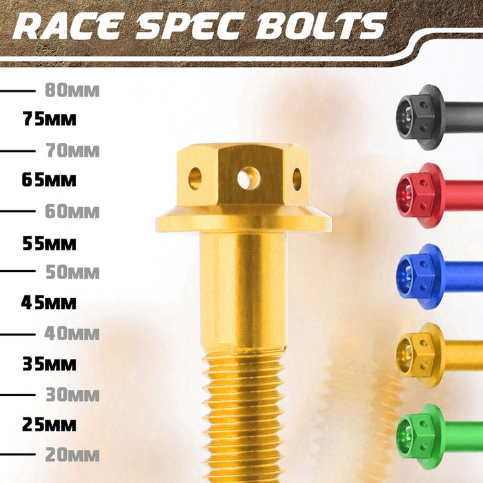 All color of Honda CB600F Hornet 2007-2008 CNC Crankcase Cover Bolt Kit