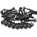 Black Honda CBR600RR 2003-2004 CNC Crankcase Cover Bolt Kit
