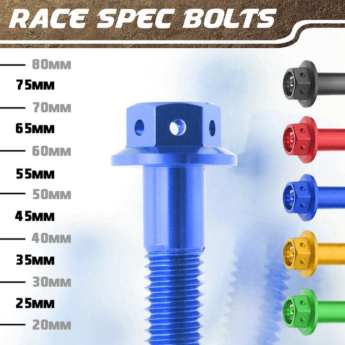 All color of Honda CBR954RR 2002-2003 CNC Crankcase Cover Bolt Kit