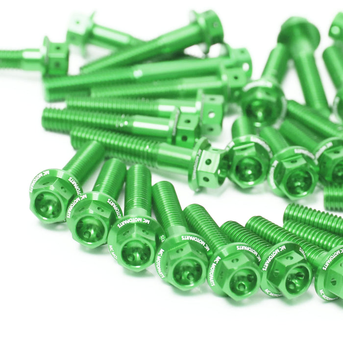 Fits Kawasaki ZH2 2020-2022 CNC Crankcase Cover Bolt Kit Set - MC Motoparts