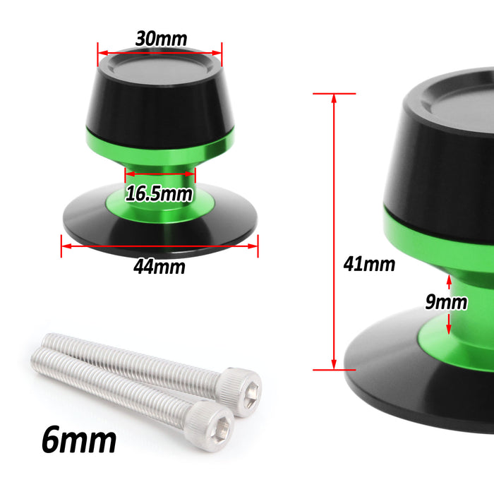 Fits Yamaha MT01 MT03 MT09 MT10 MT25 Racing Route 6mm Swingarm Spools