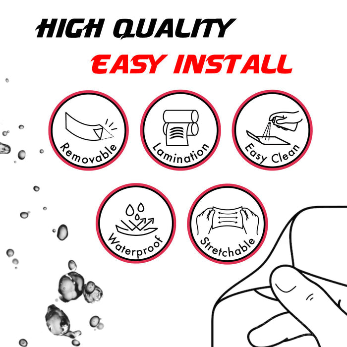 Honda CB500R wheel rim sticker set by StickerBao, featuring bike-specific inner rim decals on a motorcycle wheel.