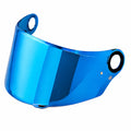 Blue tinted helmet visor for LS2 FF396 FF358 FF300 helmets, featuring spectra mirror finish for daytime riding.