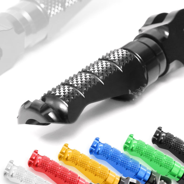 {Front}  Fits Aprilia Tuono 125 660 1000 V4R R-FIGHT Foot Pegs - MC Motoparts
