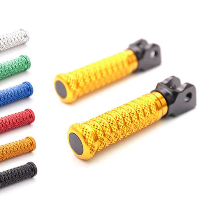 Fits Ducati Multistrada 1200 1000 M-Grip POLE Front Foot Pegs - MC Motoparts