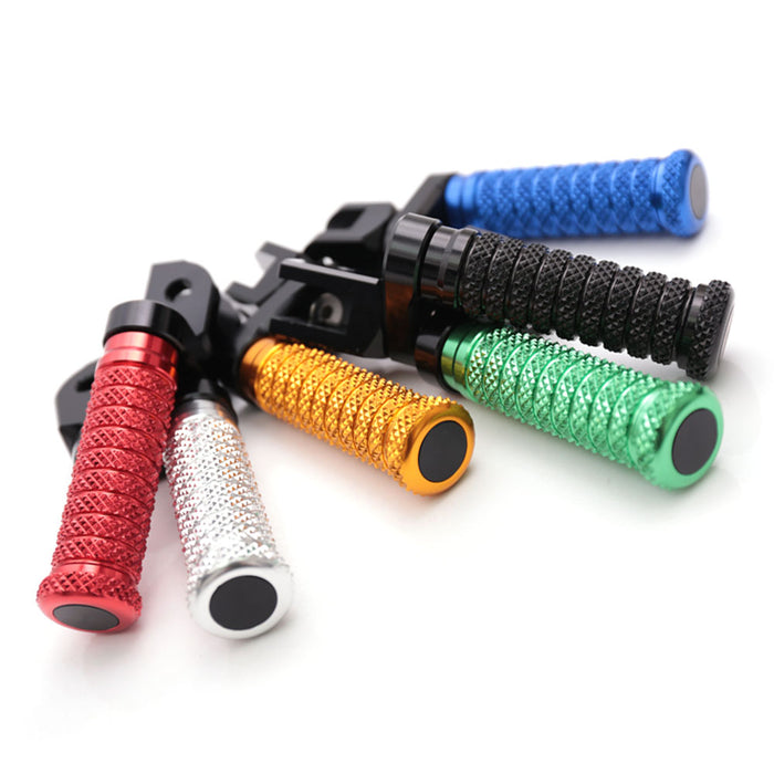 Fit Ducati Streetfighter Hypermotard Hyperstrada 25mm Extension M-Grip POLE Front Foot Pegs - MC Motoparts