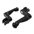 {Front}  Fits Greenger G3S G3 2023-2024 BLACK SHADOW 40mm Extension Foot Pegs - MC Motoparts