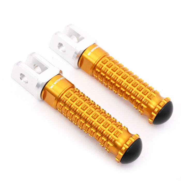 {Front}  Fits Moto Guzzi V9 V7 V100 M-PRO Foot Pegs - MC Motoparts