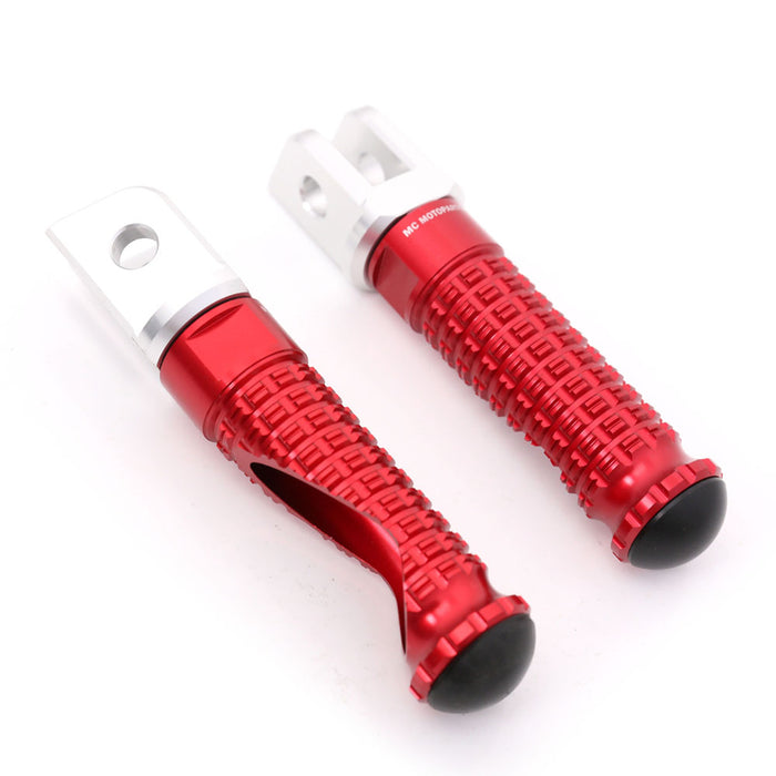 {Front}  Fits Moto Guzzi V9 V7 V100 M-PRO Foot Pegs - MC Motoparts