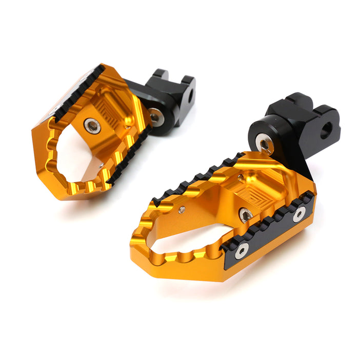 Fit MV Agusta 910 989R Brutale Front Touring 25mm Wide Foot Pegs - MC Motoparts