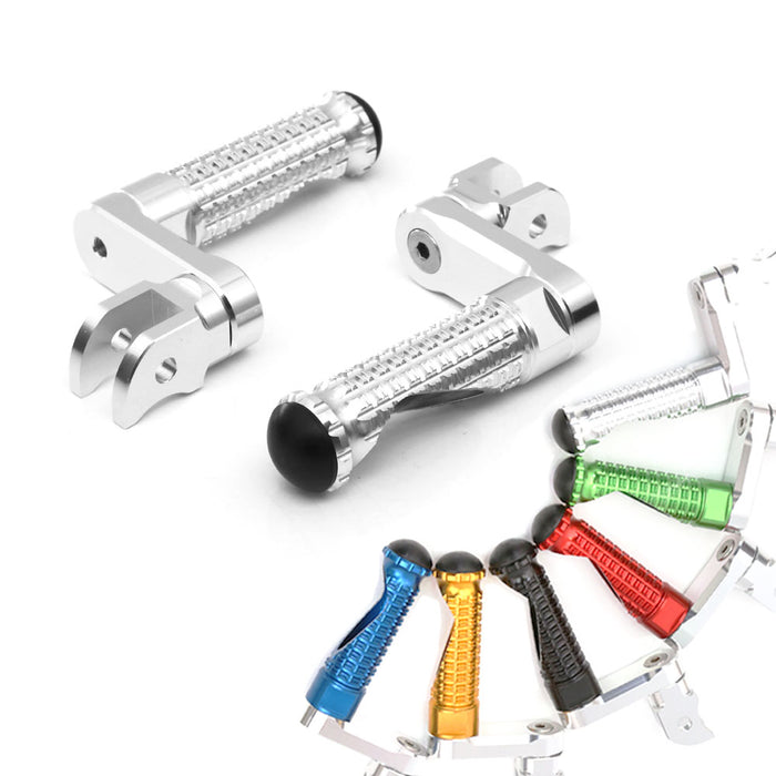 MC Motoparts 40mm extension foot pegs for Triumph Trident 660 Scrambler 1200 M-PRO, adjustable motorcycle foot pegs.