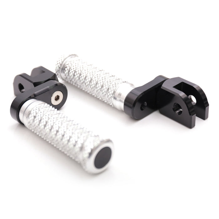 Fit Yamaha YZF R1 R3 R6 R25 R125 25mm Extension M-Grip POLE Front Foot Pegs - MC Motoparts