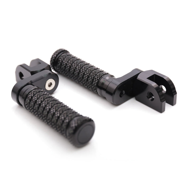 Fit Yamaha YZF R1 R3 R6 R25 R125 25mm Extension M-Grip POLE Front Foot Pegs - MC Motoparts