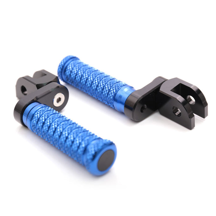 Fit Yamaha YZF R1 R3 R6 R25 R125 25mm Extension M-Grip POLE Front Foot Pegs - MC Motoparts