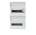 Fusebox F3023MZ 23-way (11/12) Consumer Unit with 100A Isolator + T2 SPD Double Bank (Replacement of F2021MX)