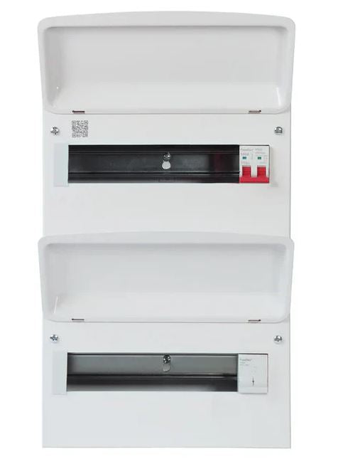 Fusebox F3032M 32-way (16/16) (100A Main Switch) Double Bank (Replacement of F2030M)