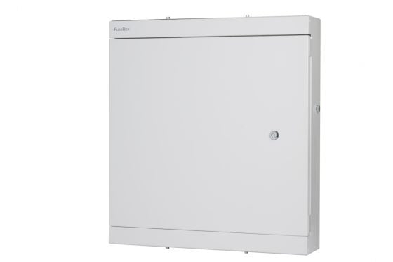 Fusebox TPN03FBX Three Phase 3 way T2 SPD 125A, TPN Distribution Board, 4P Main Switch