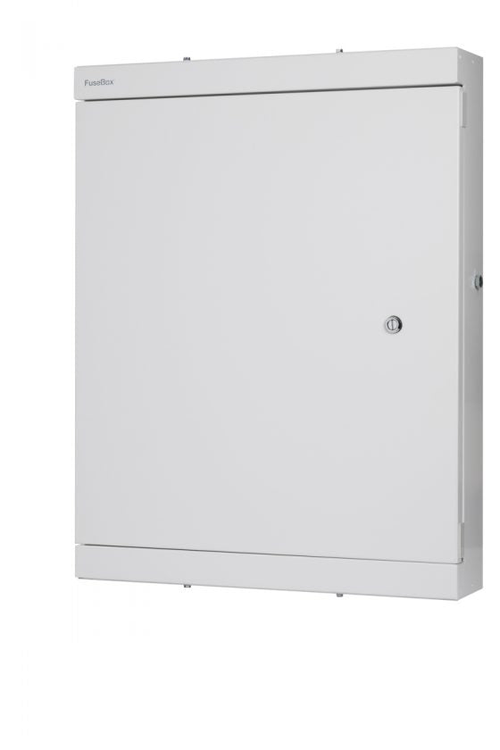Fusebox TPN08FB Three Phase 8 way 125A, TPN Distribution Board, 4P Main Switch