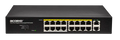 GLS1118P-150W 16*GIGABIT PoE SWITCH 2*RJ45 36Gbps 150W