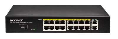 GLS1126P 24*GIGABIT PoE SWITCH 2*GIGABIT RJ45 52Gbps 250W