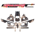 Graphic Kit Decals Fairing Sticker Custom Number For Razor MX350 MX400 (2021 or beyond) - LH017 Grey Dragon Man - MC Motoparts