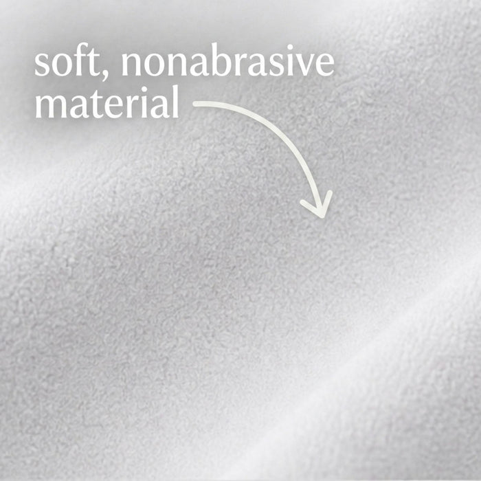 [Helmet Visor Cleaning Cloth] Premium Microfiber Polishing Cloth, Lint-Free (2 Pcs)