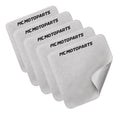 [Helmet Visor Cleaning Cloth] Premium Microfiber Polishing Cloth, Lint-Free (5 Pcs)