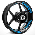 Honeycomb Hexagon Pattern Inner Rim Decal Sticker Tape For 17 inch Black Rim - MC Motoparts