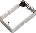 Knightsbridge MLA 2GSBBC 2G Surface Box - Brushed Chrome