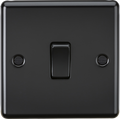 Knightsbridge MLA CL12MBB 10AX 1G Intermediate Switch - Matt Black