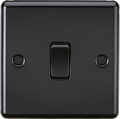Knightsbridge MLA  CL1DPMBB 10AX 1G DP Switch - Matt Black