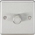 Knightsbridge MLA CL2191BC 1G 2-way 10-200W (5-150W LED) Intelligent dimmer - Brushed Chrome