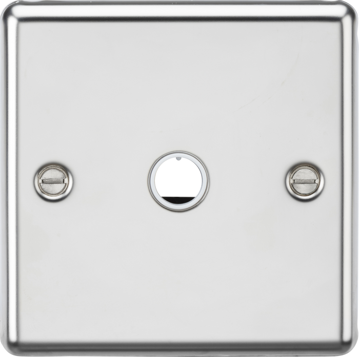 Knightsbridge MLA  CL8342PC 20A Flex Outlet Plate - Polished Chrome