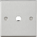 Knightsbridge MLA  CS8342BC 20A Flex Outlet Plate - Brushed Chrome