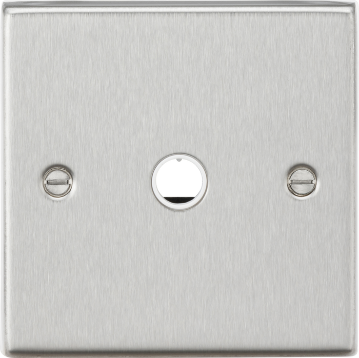 Knightsbridge MLA  CS8342BC 20A Flex Outlet Plate - Brushed Chrome
