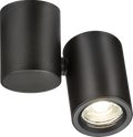 Knightsbridge MLA DEA1TRB Dee Single Surface Adjustable Round Spotlight Black