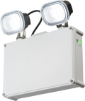Knightsbridge MLA EMTWINLIP 230V IP65 2 x 3W LED Twin Emergency Spotlight