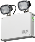 Knightsbridge MLA EMTWINST 230V IP65 2 x 3W LED Twin Emergency Spotlight - Self Test