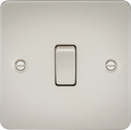 Knightsbridge MLA FP1200PL Flat Plate 10AX 1G Intermediate Switch - Pearl