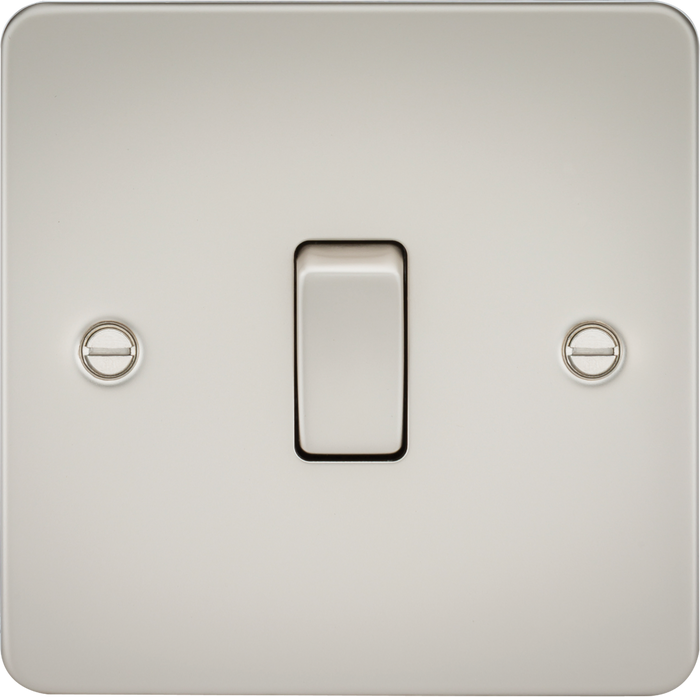 Knightsbridge MLA FP1200PL Flat Plate 10AX 1G Intermediate Switch - Pearl
