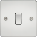 Knightsbridge MLA FP2000PC Flat Plate 10AX 1G 2 Way Switch - Polished Chrome