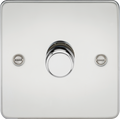 Knightsbridge MLA FP2191PC 1G 2-way 10-200W (5-150W LED) Intelligent dimmer - Polished Chrome