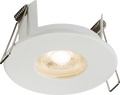 Knightsbridge MLA FRNIPMW FireNova IP65 (Waterproof) Fixed GU10 Fire-rated Open-back Downlight - Matt White for Suitable for Bathrooms