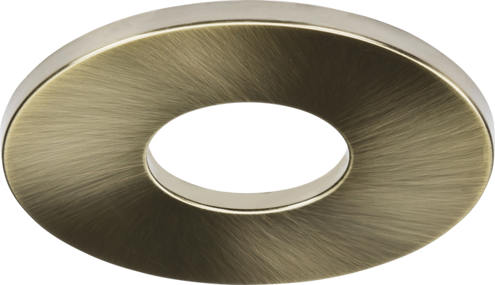 Knightsbridge MLA FRNIPMW FireNova IP65 (Waterproof) Fixed GU10 Fire-rated Open-back Downlight - Matt White for Suitable for Bathrooms